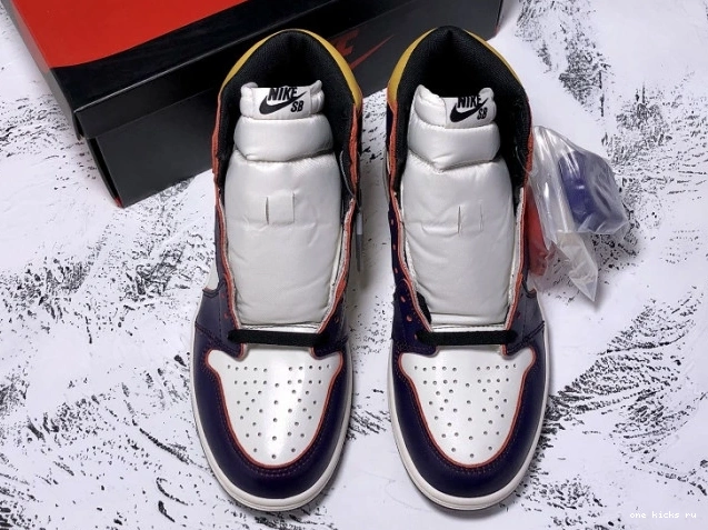 Rep OW Air Off-Louis x Jordan 1 AQ0818-158 AJ1 0609
